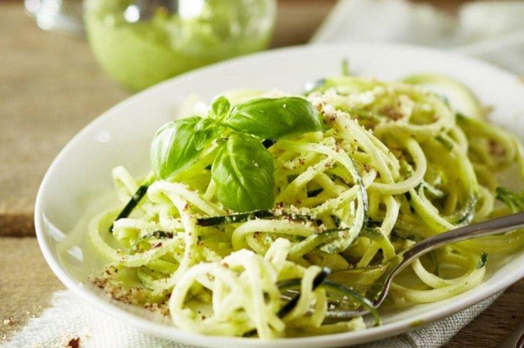 Pâte de légumes courgettes