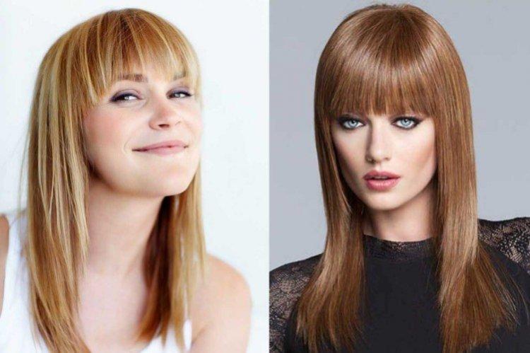 Échelle à frange droite