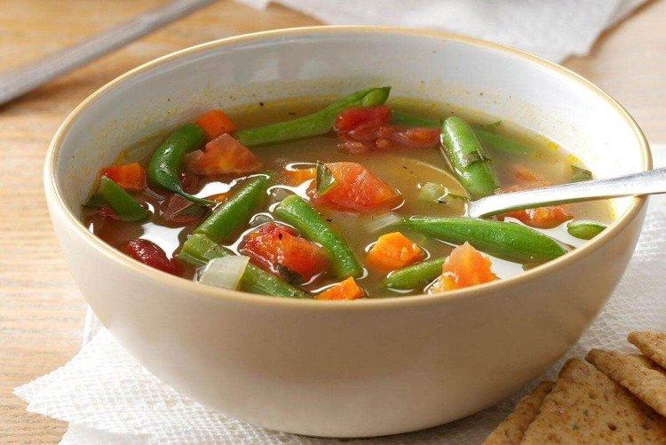 Soupe aux haricots verts