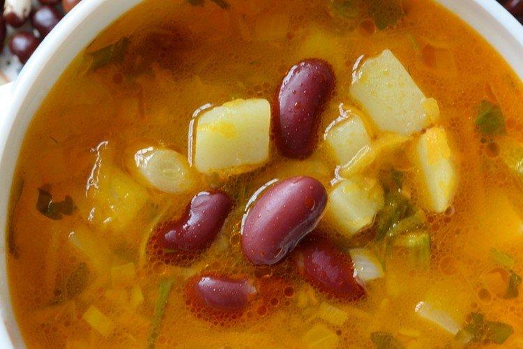 Soupe de haricots au sarrasin