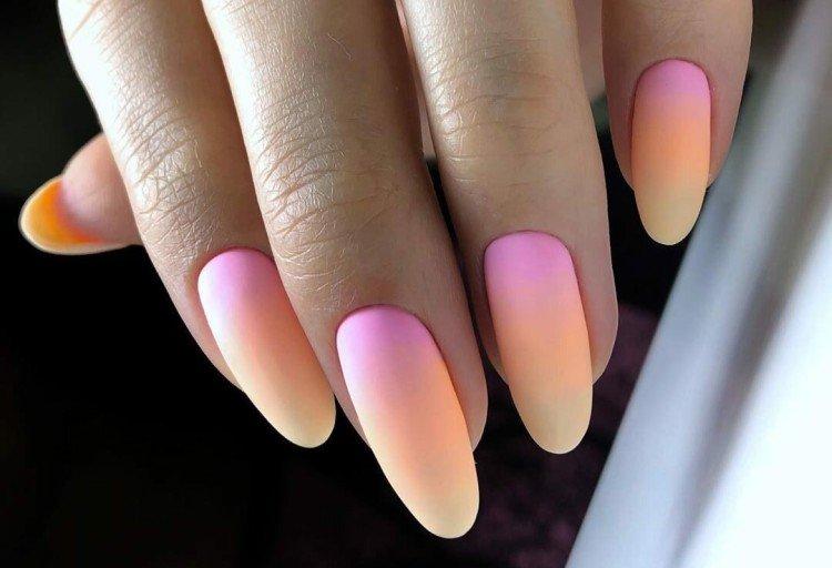Manucure dégradée