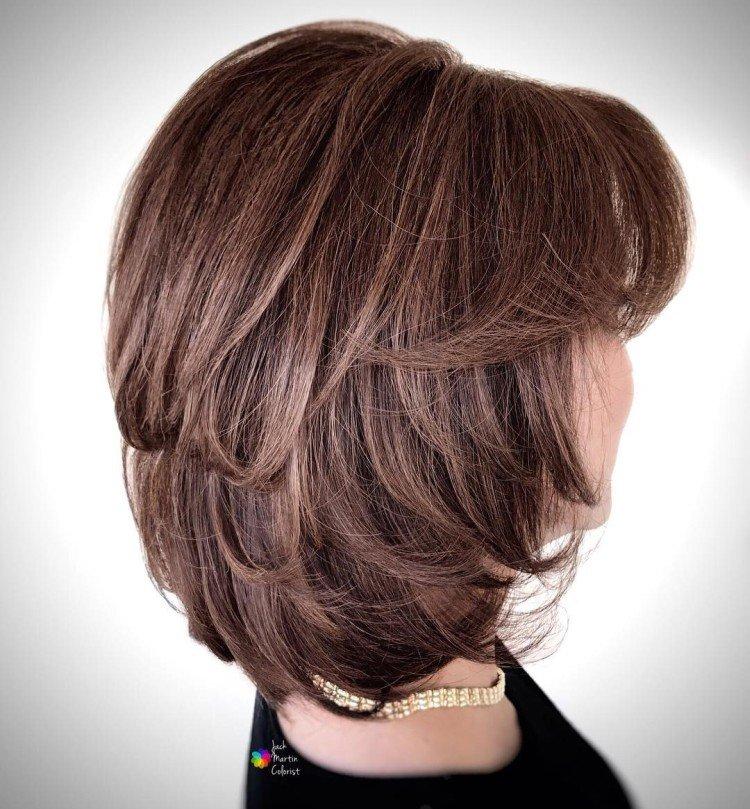 Coupe de cheveux en cascade - photos et idées