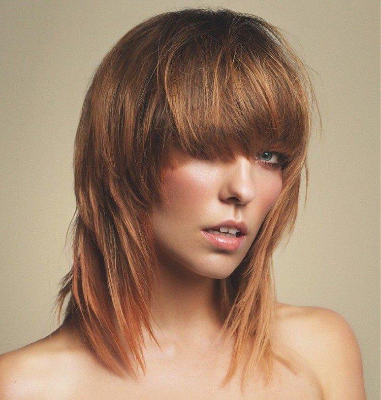 Coupe de cheveux en cascade - photos et idées