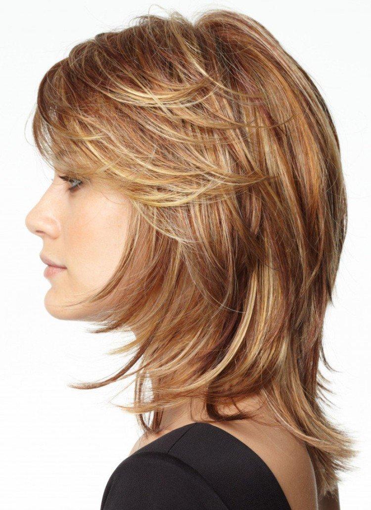 Coupe de cheveux en cascade - photos et idées