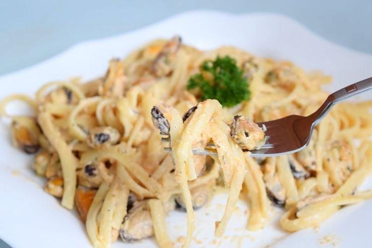 Fettuccine aux moules