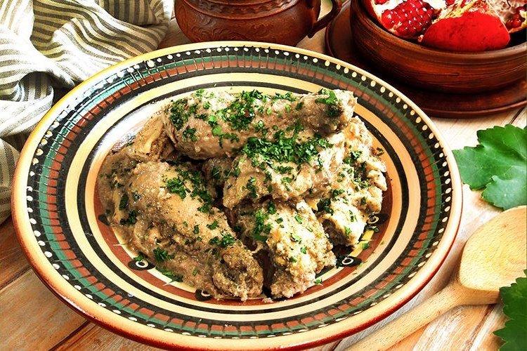 Satsivi de poulet aux cacahuètes