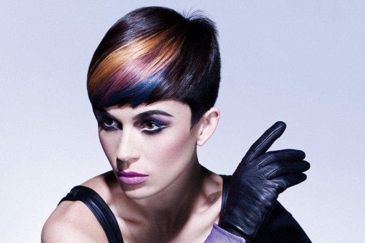 Bonnet avec une coloration inhabituelle