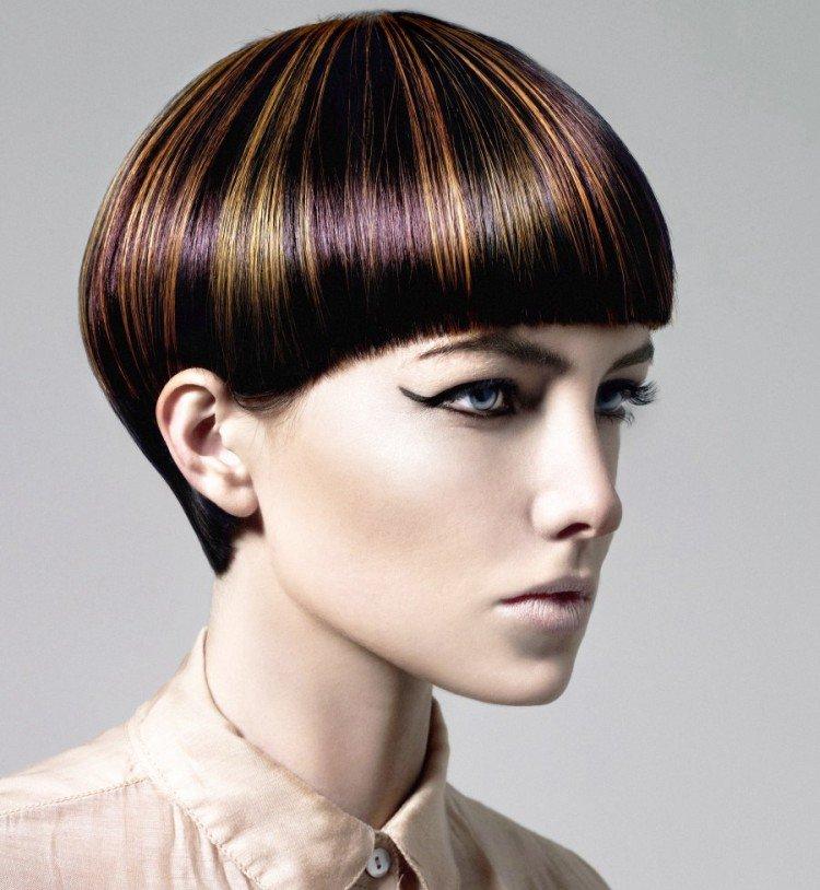 Chapeau de coupe de cheveux - photos et idées