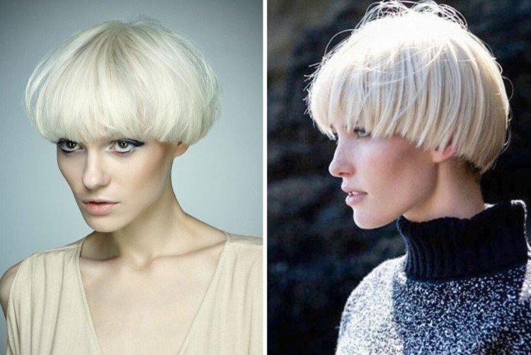 Chapeau à frange droite