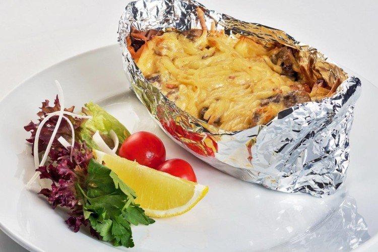 Poisson au four avec du fromage