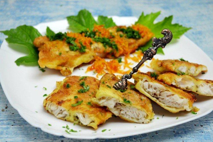 Poisson à la crème sure