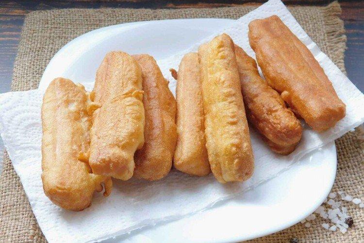 Saucisses en pâte à l'amidon