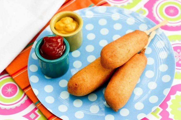 Saucisses à la pâte de maïs