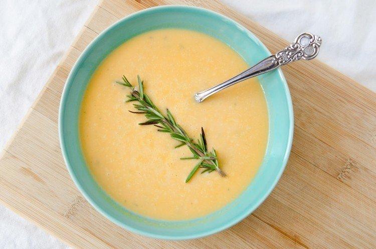 Soupe de purée maigre