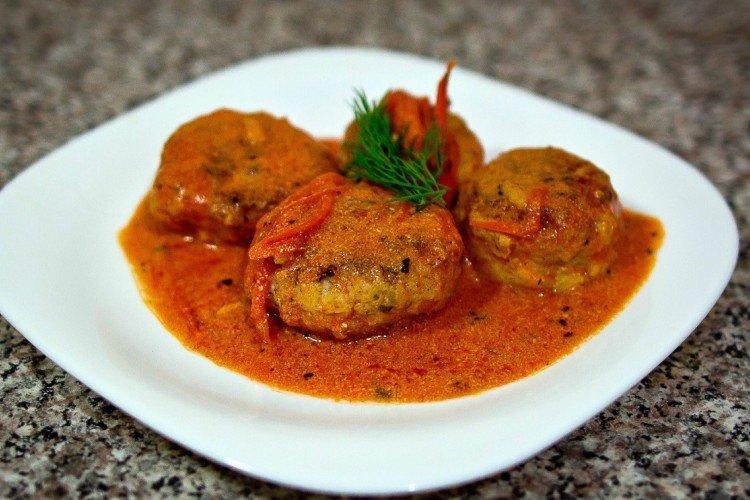 Boulettes de viande sans riz avec sauce