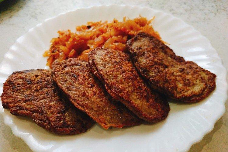 Crêpes de foie à la citrouille