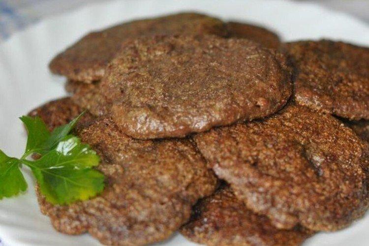 Crêpes de foie à la semoule