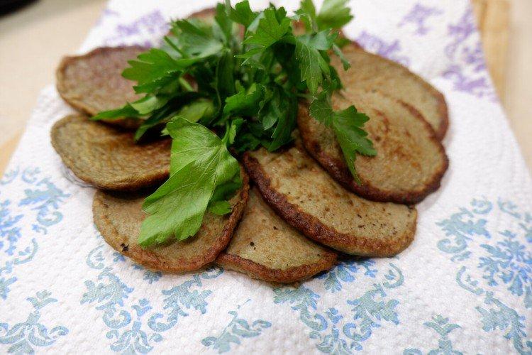 Crêpes de foie au fromage