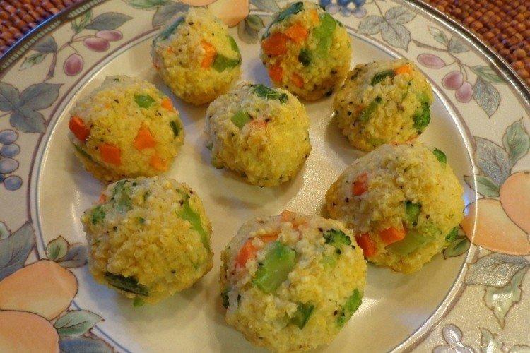 Escalopes de légumes à la vapeur