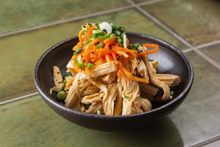 Asperges coréennes à la sauce soja