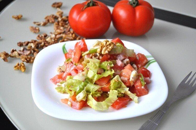 Salade de jambon et fromage bleu