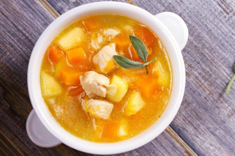 Soupe Poulet Potiron