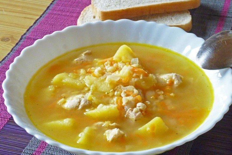 Soupe Poulet Pois
