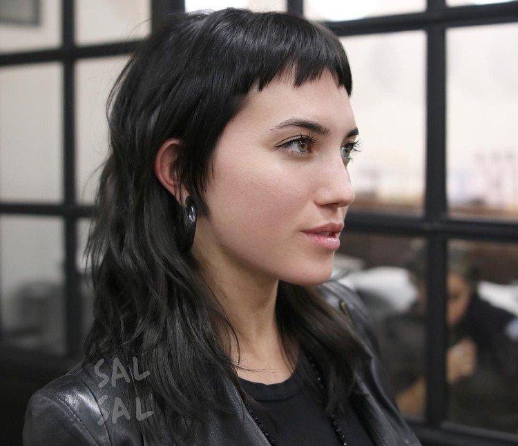 Maillet avec frange courte