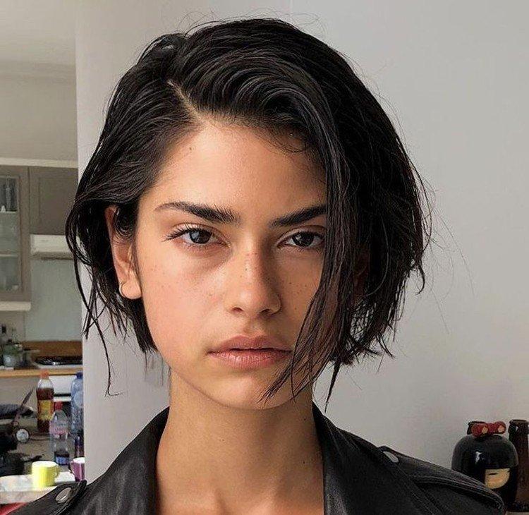 Garçon manqué avec séparation latérale