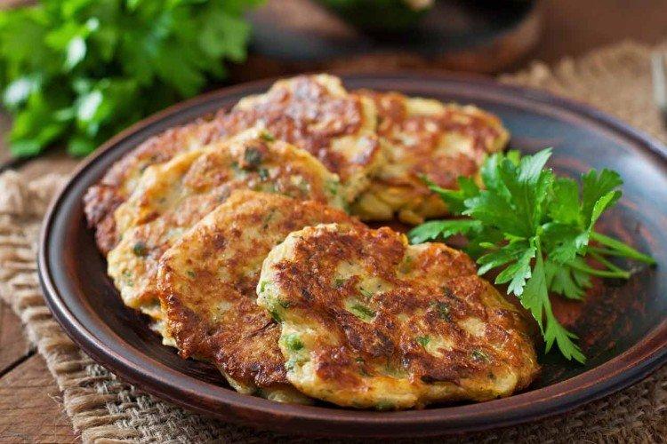 Crêpes de courgettes au fromage
