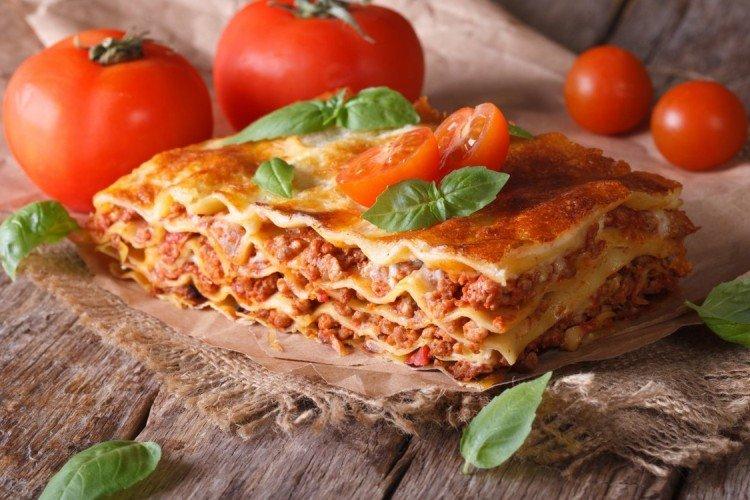 Lasagnes au porc haché