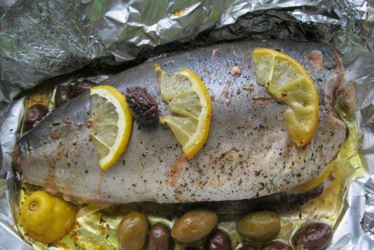 Thon au citron et herbes au four