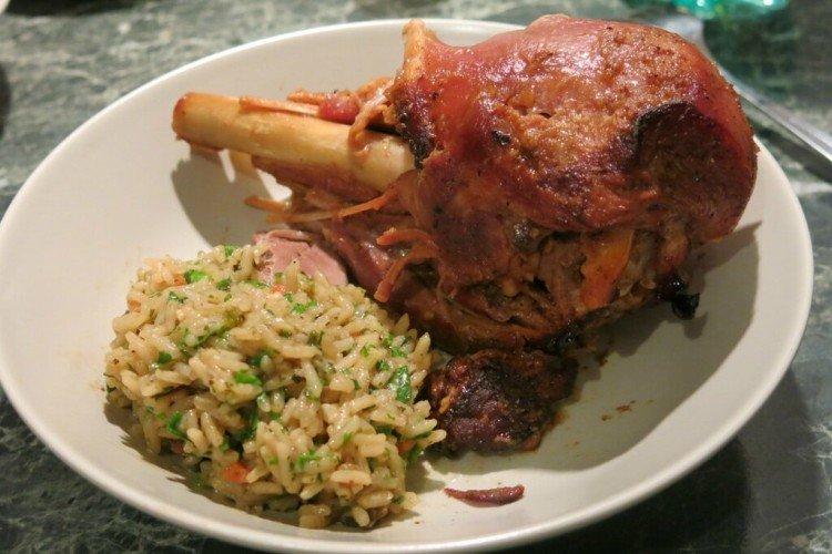 Pilon de dinde au riz