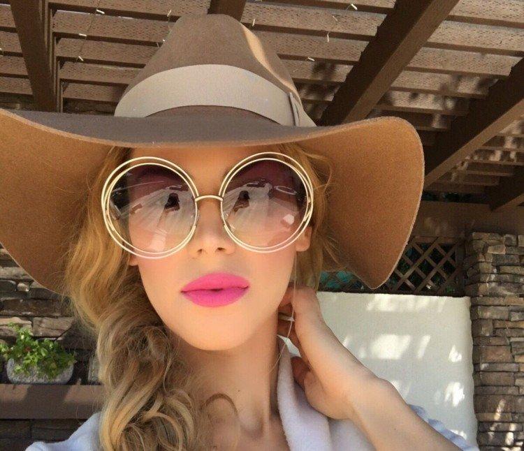 Lunettes de soleil pour femmes à la mode 2021 - photo