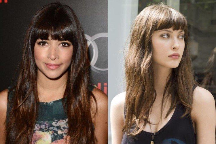 Coupe droite avec frange