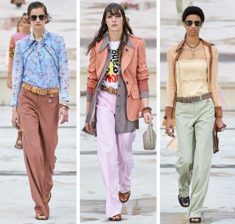 Pantalon femme, printemps 2021 - photos et idées