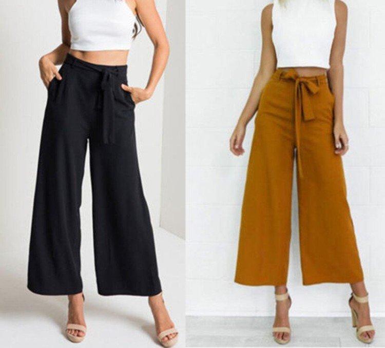 Pantalon femme, printemps 2021 - photos et idées