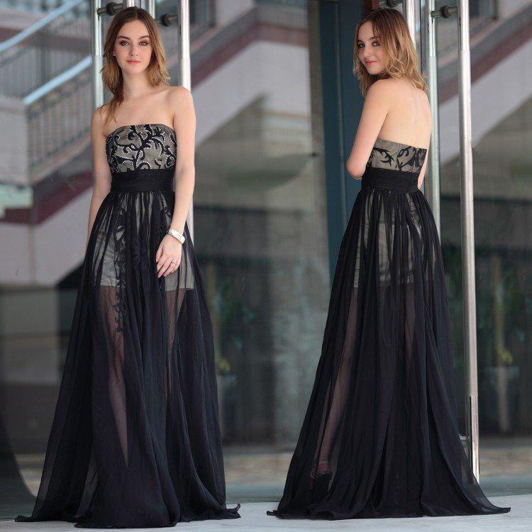 Robe jupe transparente