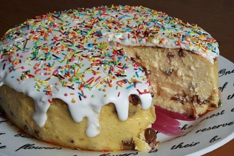 Fromage cottage de Pâques au four