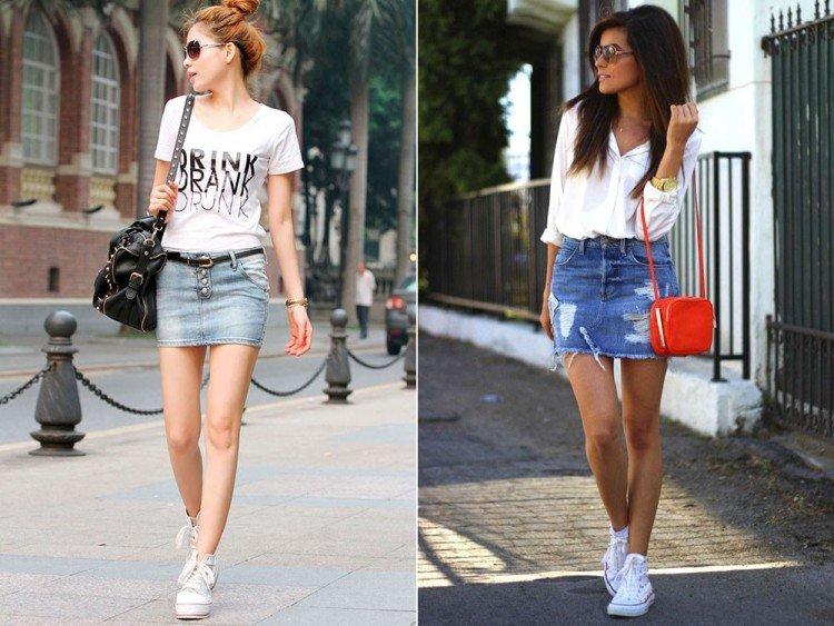 Jupes pour femmes à la mode 2021 - photos et idées