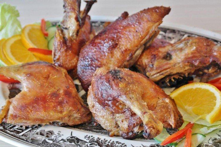 Canard au four à la crème