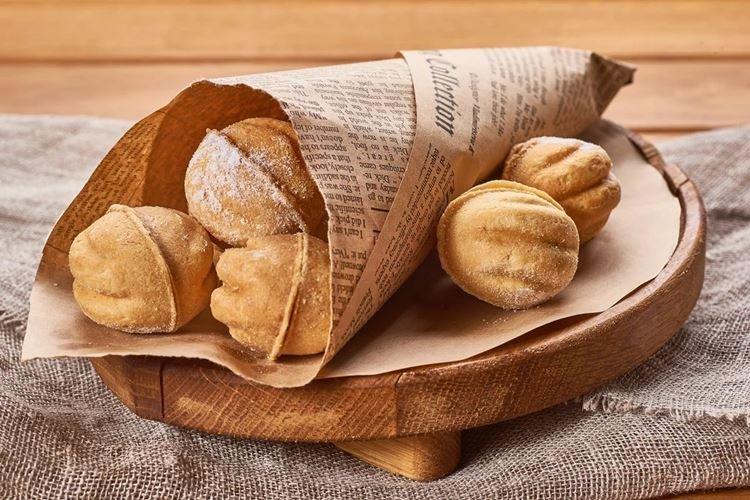 Noix au lait concentré et fromage blanc