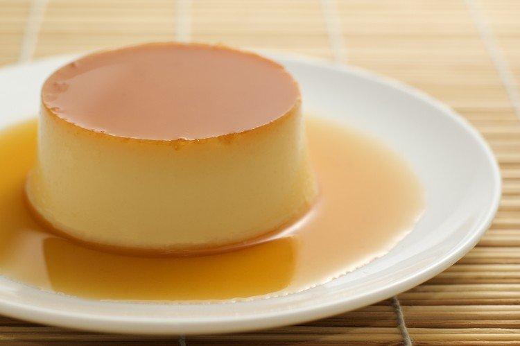 Panna cotta au caramel