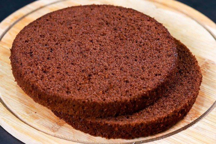 Gâteau éponge au chocolat et au kéfir