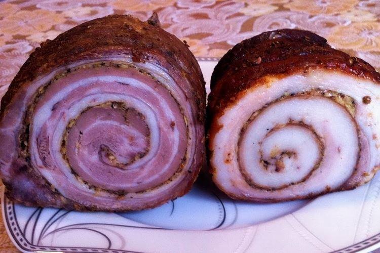 Rouleau de porc dans une mijoteuse