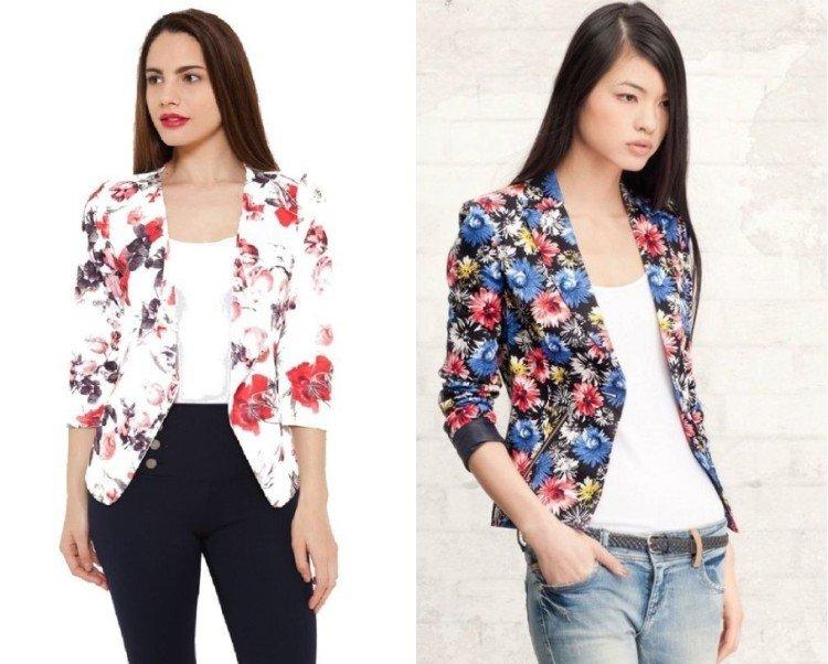 Blazers avec imprimés