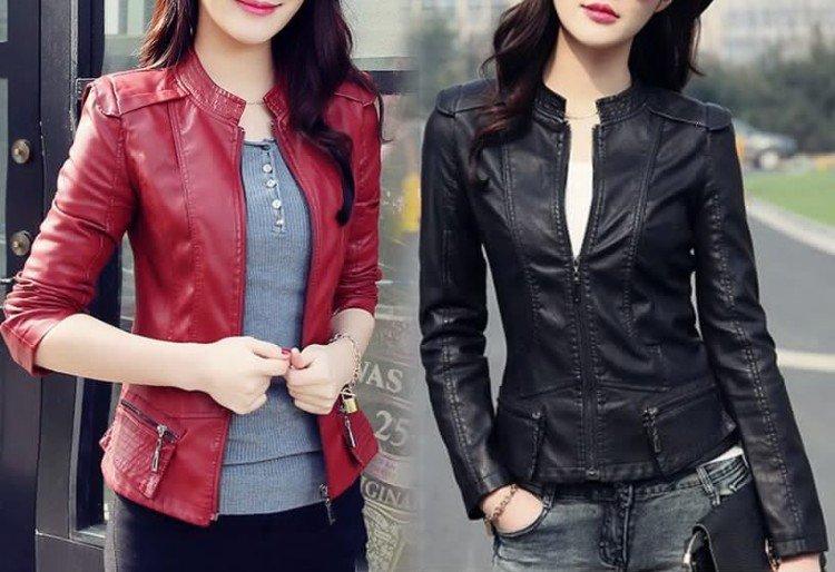 Blazers en cuir pour femmes