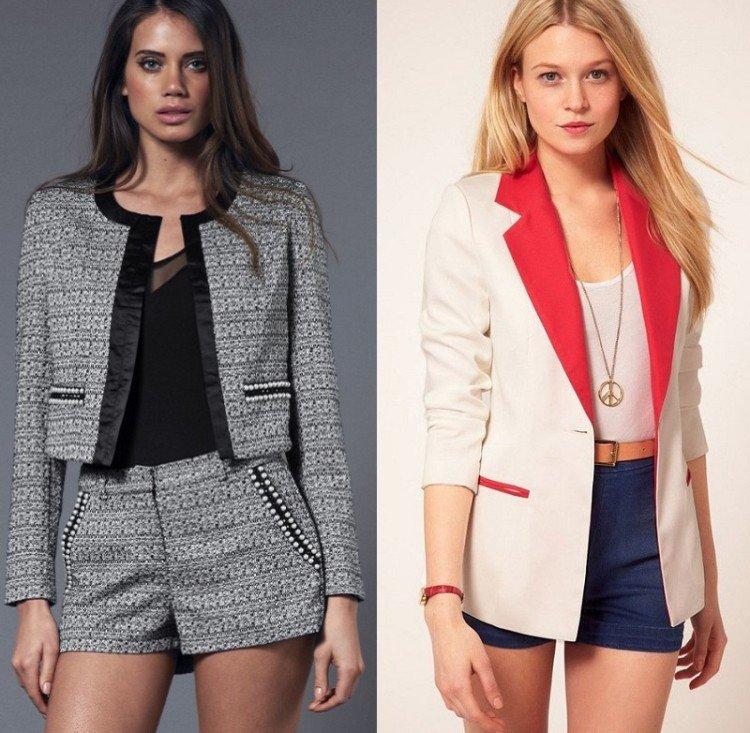 Blazers pour femmes à la mode 2021 - photos et idées