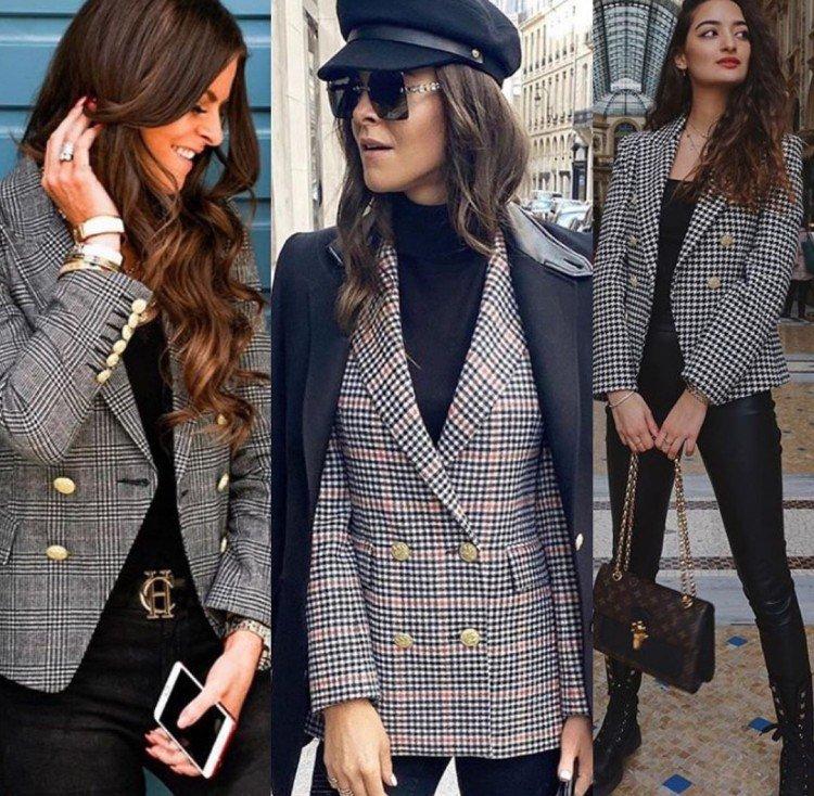 Blazers pour femmes à la mode 2021 - photos et idées