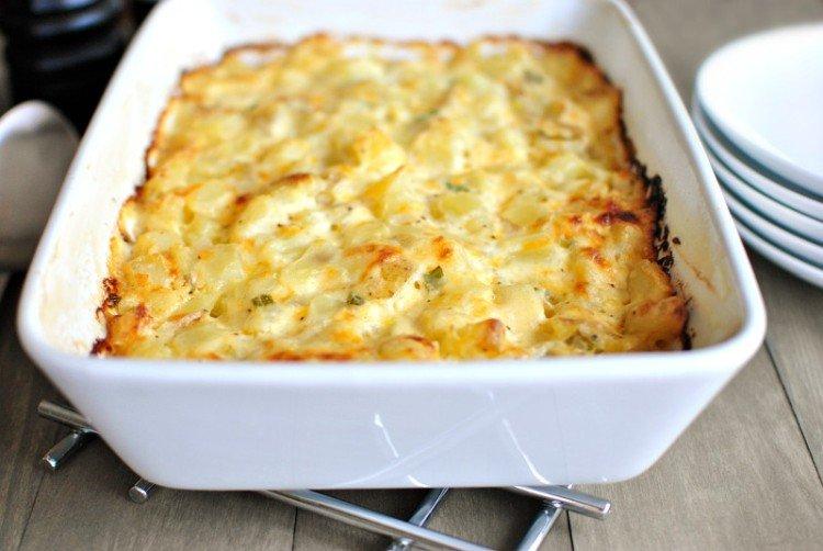 Casserole de pommes de terre à la mayonnaise